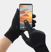 Soğuk Rüzgar Geçirmez Suya Dayanlıklı Dokunmatik Eldiven Parmak Korumalı Motosiklet Eldiveni - 4