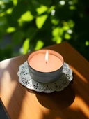 MyHand Soyawax Gümüş Teneke Mum Kokusuz Kutu Mum 60 Gr - 6