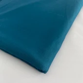 Kaf Kumaş  Viskon İki İplik Kumaş | Petrol thumbnail 3