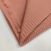 Kaf Kumaş  Waffle Pike Bornozluk Kumaş | 100% Pamuk | W-38 - 2