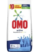 Omo Beyazlar ve Renkliler İçin Toz Çamaşır Deterjanı 10 KG - 1