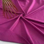 Kaf Kumaş  Viskon İki İplik Kumaş | Fuşya thumbnail 1