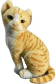 Peluş Oturan Sesli Kedi Oyuncak - 1