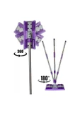 YER MOPU FAYANS PARKE ZEMİN VE DUVAR İÇİN MİKROFİBER MANDALLI MOP - 5