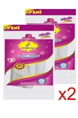 2 Adet Mikrofiber Havlu Paspas Akıllı Başlık Mop Paspas Havlu Paspas - 1