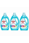 AQUABOR SIVI ÇAMAŞIR DETERJANI RENKLİLER İÇİN 3 ADET 99 YIKAMA DOĞAL MİNERALLİ - 1