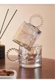 PEROTTİİ RİNGO STONE LUSTR 2Lİ 325 ML KUPA BONCUK DESENLI FENOMEN KUPA - 1