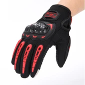 Motor Eldiveni Profesyonel Korumalı Dokunmatik Motosiklet Eldiveni - 5