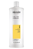 Nioxin System 1 Saç Kremi - İşlem Görmemiş Hafif İnce Saçlar İçin Kalınlaştırıcı Bakım 1000ML - 1
