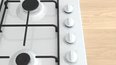 Bosch PBP0C2K80L Beyaz Set Üstü Ocak - 2