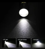 Wuben Wb-017 Zoomlu Şarjlı Cob Led Güçlü El Feneri - 6