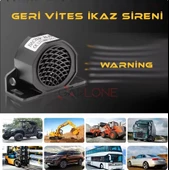 Geri Vites İkaz Sireni 12-80v Araçlarla Uyumlu 105Db Ses Gücü - 3