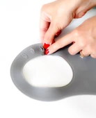 Mini Silikon Önlük 718 Gri - 6