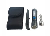 F-91 Zoomlu Xhp-50 Güçlü Işık Taşıma Çantalı 2,li Set - 1