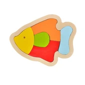 Montessori Eğitici Oyuncak Bul-Tak Balık - 3