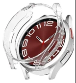 Samsung Galaxy Watch 6 47mm Uyumlu Kasa Ekran Koruyucu 360 Tam Koruma Kılıf Kapak thumbnail 1