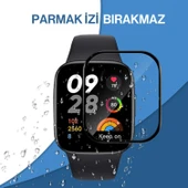 Xiaomi Redmi Watch 3 ile Uyumlu 3D Cam Full Ekran Koruyucu - 5