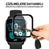 Xiaomi Redmi Watch 4 ile Uyumlu 3D Full Ekran Koruyucu thumbnail 2