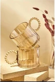 Perotti 15863 Ringo Line 2'li Kupa 325 Ml Amber - 3