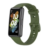 Huawei Band 7 Uyumlu Silikon Kordon Kayış - 8