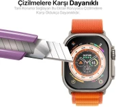 Apple Watch Ultra Apple Watch Ultra 2 49mm ile Uyumlu 3D Full Ekran Koruyucu - 4