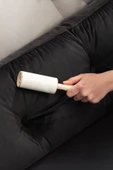 Porsima 3104 Kedi Köpek Tüy Toplayıcı Rulo 4 Adet Yedek Rulo Krem - 3