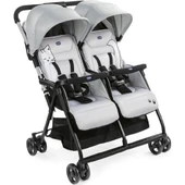 Twin İkiz Bebek Arabası Silver - 2