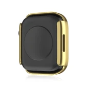 Apple Watch 6 7 8 9 44mm 45mm Uyumlu Rubber Kasa Ekran Koruyucu 360 Kılıf Kapak - 3