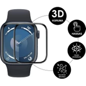 Apple Watch 10. Nesil ile Uyumlu 42mm Uyumlu 3D Full Ekran Koruyucu thumbnail 4
