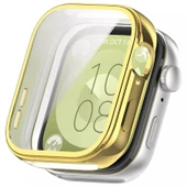 Huawei Watch Fit 3 Uyumlu Kasa Ekran Koruyucu 360 Tam Koruma Kılıf Kapak - 1