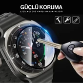Samsung Galaxy Watch 7 Ultra 47mm ile Uyumlu 3D Full Ekran Koruyucu thumbnail 4