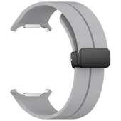 Samsung Galaxy Watch 7 Ultra 47mm Uyumlu Manyetik Mıknatıslı Band Silikon Kordon Kayış - 7