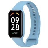Redmi Band 2 Xiaomi Mi band 8 Active Uyumlu Silikon Kordon Kayış - 7