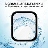 Xiaomi Redmi Watch 4 ile Uyumlu 3D Full Ekran Koruyucu thumbnail 6