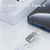 Lightning To Type C ile Uyumlu Pd Destekli Hızlı Şarj Çevirici Adaptör JH-115 - 5