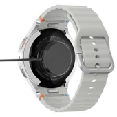 Samsung Galaxy Watch 7 44mm Uyumlu Kasa Ekran Koruyucu 360 Tam Koruma Kılıf Kapak - 6