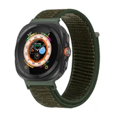 Samsung Galaxy Watch 7 Ultra 47mm Uyumlu Orijinal Pim Woven Örgü Naylon Kordon - 6