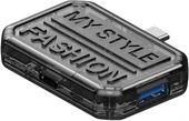 Type-C Hdmi Usb 3.0 Pd Şarj Giriş Mini Taşınabilir Çevirici Adaptör BX3H - 1