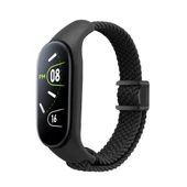 Xiaomi Mi Band 8 Mi Band 9 Uyumlu Manyetik Mıknatıslı Band Örgü Kordon Kayış - 12