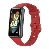 Huawei Band 7 Uyumlu Silikon Kordon Kayış - 12