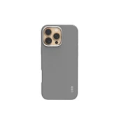 URR iPhone 16 Pro Max İle Uyumlu Innovative Leather Magsafe Kapak Titan Gri - 1