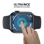 Apple Watch 10. Nesil ile Uyumlu 42mm Uyumlu 3D Full Ekran Koruyucu thumbnail 2