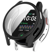 Samsung Galaxy Watch 7 40mm Uyumlu Kasa Ekran Koruyucu 360 Tam Koruma Kılıf Kapak - 6