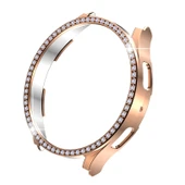 Samsung Galaxy Watch 4 5 6 7 44mm Uyumlu Parlak Taşlı Ekran Kasa Kılıf Koruyucu - 8