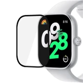 Xiaomi Redmi Watch 4 ile Uyumlu 3D Full Ekran Koruyucu thumbnail 1