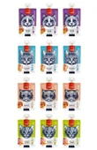 Wanpy 4 Çeşit Karma Kedi Et Ezmesi 90 Gr. X 12 Adet - 1