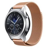 Samsung Gear S3 Frontier&Classic Metal Hasır Mıknatıslı TME Kordon thumbnail 9