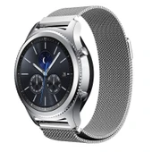 Samsung Gear S3 Frontier&Classic Metal Hasır Mıknatıslı TME Kordon thumbnail 5