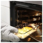 IKEA Mıxtur Mutfak Fırın Servis Kabı Tepsi Cam 27x18 Cm thumbnail 2