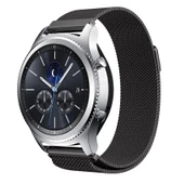 Samsung Gear S3 Frontier&Classic Metal Hasır Mıknatıslı TME Kordon thumbnail 4
